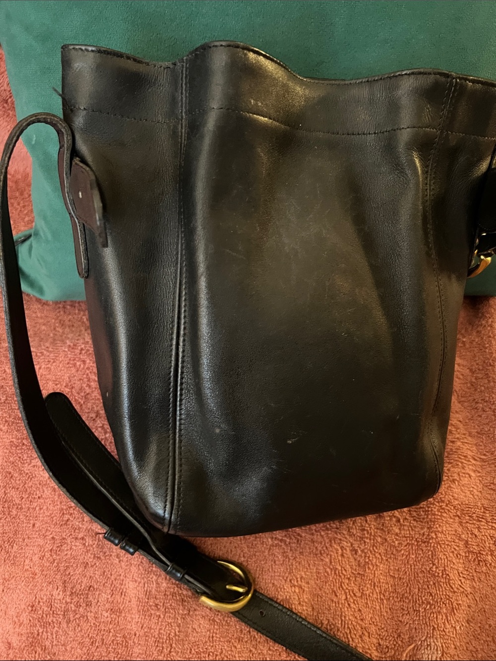 Coach 4156 Vintage EUC Soho Black Belted Crossbody - Picture 8 of 9